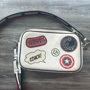 Coach Marvel Crossbody Camera Bag with Patches